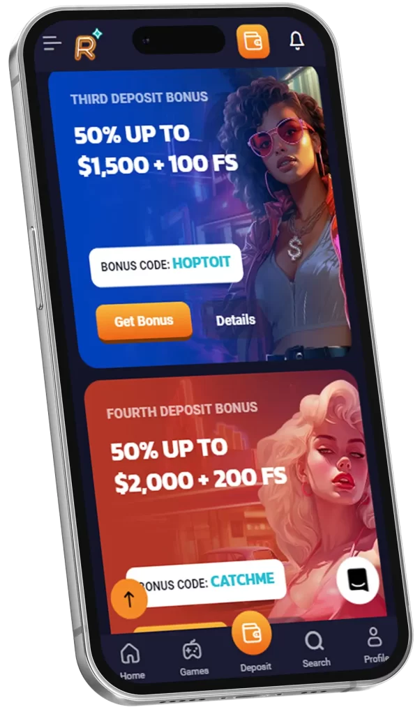 RetroBet Casino mobile app